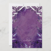 ハロウィーンママパーティの招待状 招待状 (裏面)