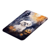 ハロウィーンマルチーズカボチャ怖 マグネット (左側)