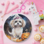 ハロウィーンマルティチズカボチャ怖い ペーパープレート (パーティー)