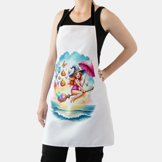 ハロウィーンマーメイドウィッチオンブロム エプロン (インサイチュ)