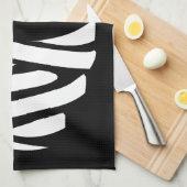 ハロウィーンミイマータオルBOOハロウィーンティータオル キッチンタオル (四つ折り)