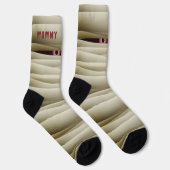 ハロウィーンミイラおもしろいミ不気味モンソックス ソックス (右)