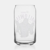 ハロウィーンミイラ不気味ス – 紫 ガラス缶 (裏面)