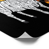 ハロウィーンミイラ牛トリートファームの衣装の男の子 ポスター (角)