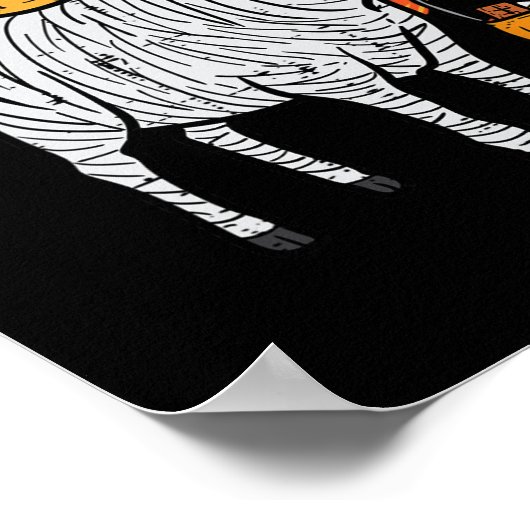 ハロウィーンミイラ牛トリートファームの衣装の男の子 ポスター (角)