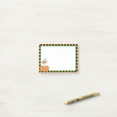 ハロウィーンミニブルテリアポストイットノート ポストイット (デスク上)