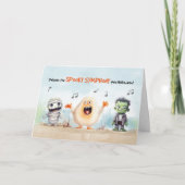 ハロウィーンミュージカルモンスター カード (正面)