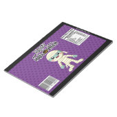 ハロウィーンミームチップバッグラッパ党の好意 ノートパッド (アングル)