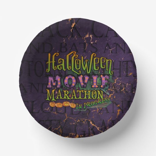 ハロウィーンムービーマラソンのマーキー ペーパーボウル (正面)