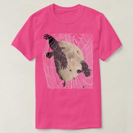 ハロウィーンムーンクローブとコブラ Tシャツ (デザイン正面)