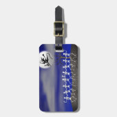 ハロウィーンムーンライトパーティーシーン ラゲッジタグ (正面縦)