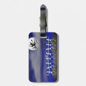 ハロウィーンムーンライトパーティーシーン ラゲッジタグ (裏面縦)