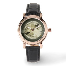 ハロウィーンムーン不気味カラス