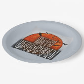 ハロウィーンムーンPG ペーパープレート (アングル)