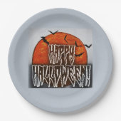 ハロウィーンムーンPG ペーパープレート (正面)