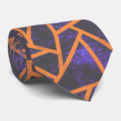 ハロウィーンモザイクパターン ネクタイ (ロール)