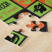 ハロウィーンモザイク ジグソーパズル (側面)