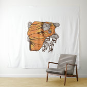 ハロウィーンモップ タペストリー (インサイチュ(横))