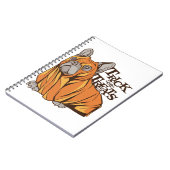 ハロウィーンモップ ノートブック (左側)