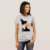 ハロウィーンモノグラムレターI Tシャツ (正面フル)