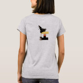 ハロウィーンモノグラムレターI Tシャツ (裏面)