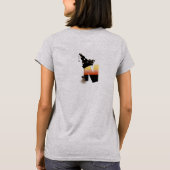 ハロウィーンモノグラム文字N Tシャツ (裏面)