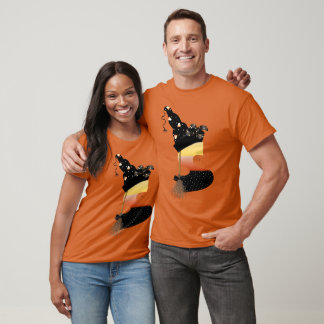 ハロウィーンモノグラム文字S Tシャツ
