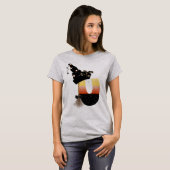ハロウィーンモノグラム文字U Tシャツ (正面フル)
