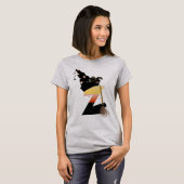 ハロウィーンモノグラム文字Z Tシャツ (正面フル)