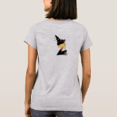 ハロウィーンモノグラム文字Z Tシャツ (裏面)