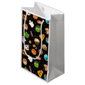 ハロウィーンモンスタークッキーおもしろいキッズパーティー スモールペーパーバッグ (正面アングル)