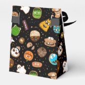 ハロウィーンモンスタークッキーおもしろいキッズパーティー フェイバーボックス (裏面サイド)