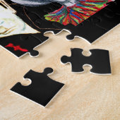 ハロウィーンモンスターコラージュ ジグソーパズル (側面)