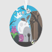 ハロウィーンモンスターシーン オーナメント (正面)