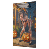 ハロウィーンモンスタージャック – o – ランタン&こうもりヴィクセンガール クリップボード (左)