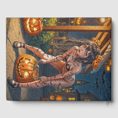 ハロウィーンモンスタージャック – o – ランタン&こうもりヴィクセンガール ゲストブック (裏面)