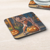 ハロウィーンモンスタージャック – o – ランタン&こうもりヴィクセンガール コースター (左側)