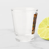 ハロウィーンモンスタージャック – o – ランタン&こうもりヴィクセンガール ショットグラス (左)