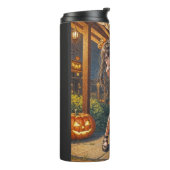 ハロウィーンモンスタージャック – o – ランタン&こうもりヴィクセンガール タンブラー (回転左)