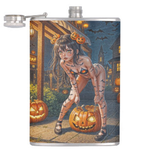 ハロウィーンモンスタージャック – o – ランタン&こうもりヴィクセンガール フラスク