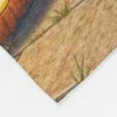 ハロウィーンモンスタージャック – o – ランタン&こうもりヴィクセンガール フリースブランケット (角)