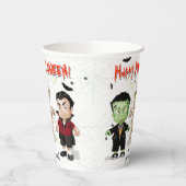 ハロウィーンモンスターズパーティー 紙コップ (左)