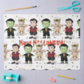 ハロウィーンモンスターズパーティー 薄葉紙 (クラフト)