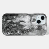 ハロウィーンモンスターズ/ORK WAR白黒ファンタジー Case-Mate iPhoneケース (裏面 (横))