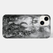 ハロウィーンモンスターズ/ORK WAR白黒ファンタジー Case-Mate iPhoneケース (裏面 (横))