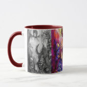 ハロウィーンモンスターズ/ORK WAR HOLLER RAVE マグカップ (左)