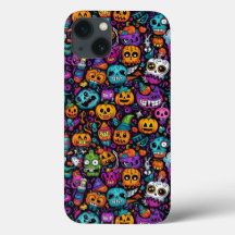 ハロウィーンモンスターズiPhoneケース