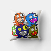 ハロウィーンモンスターフレンズ クッション (裏面)