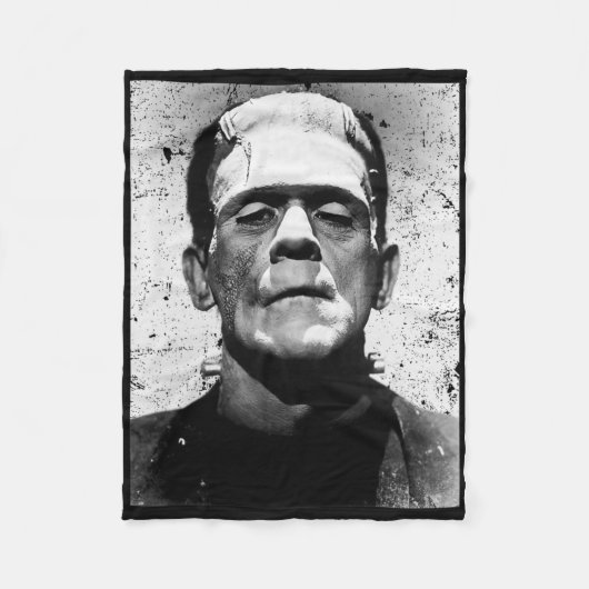ハロウィーンモンスターホラー映画モンスター1 フリースブランケット (正面)