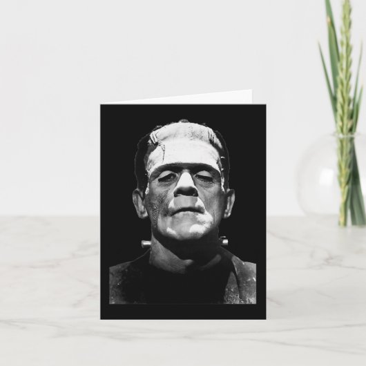 ハロウィーンモンスターホラー映画モンスター カード (正面)